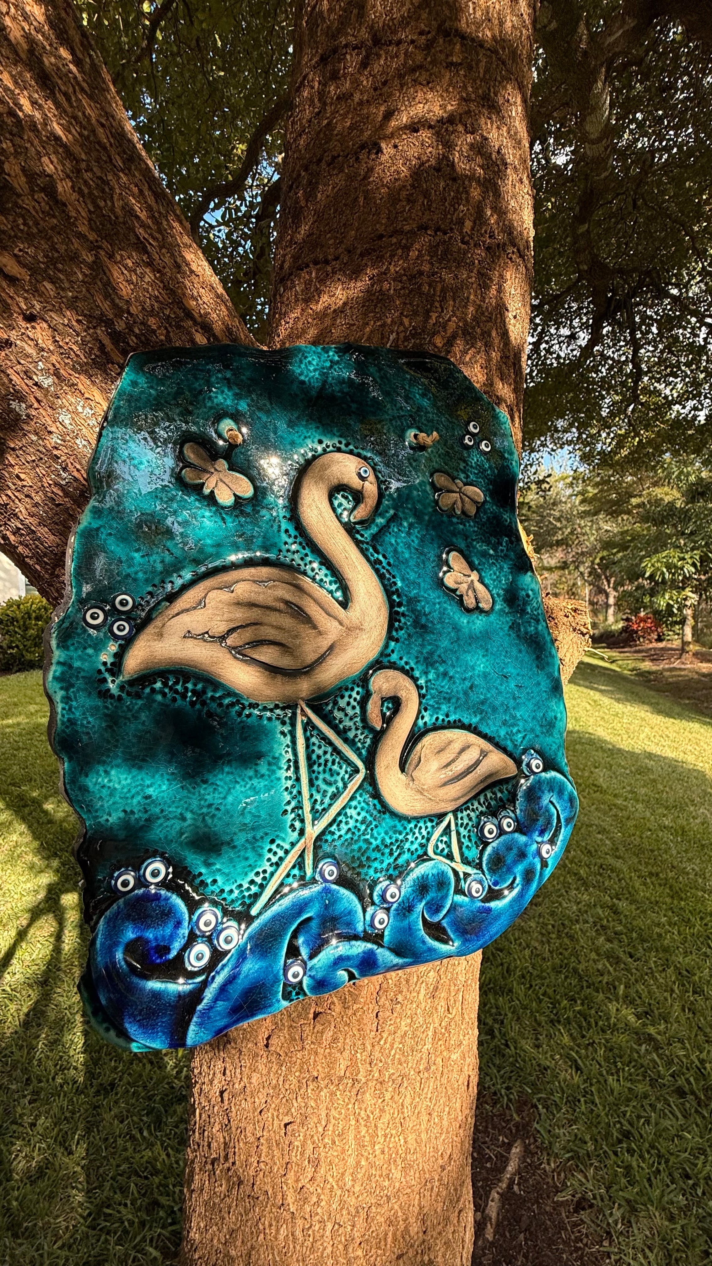 Handmade wall ceramic