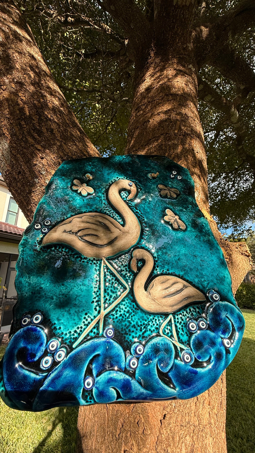 Handmade wall ceramic