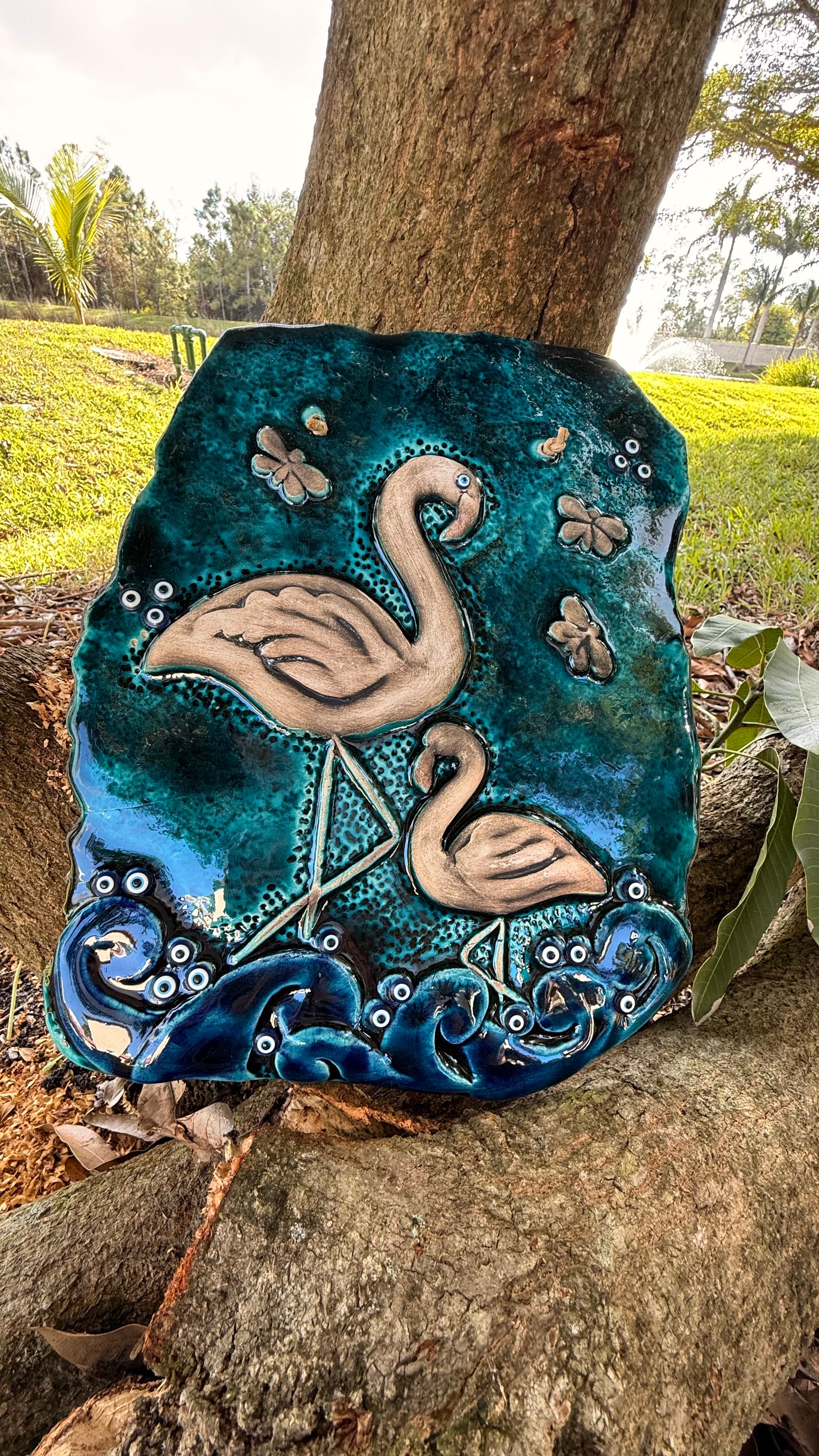 Handmade wall ceramic