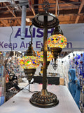 Turkish mosaic table lamps