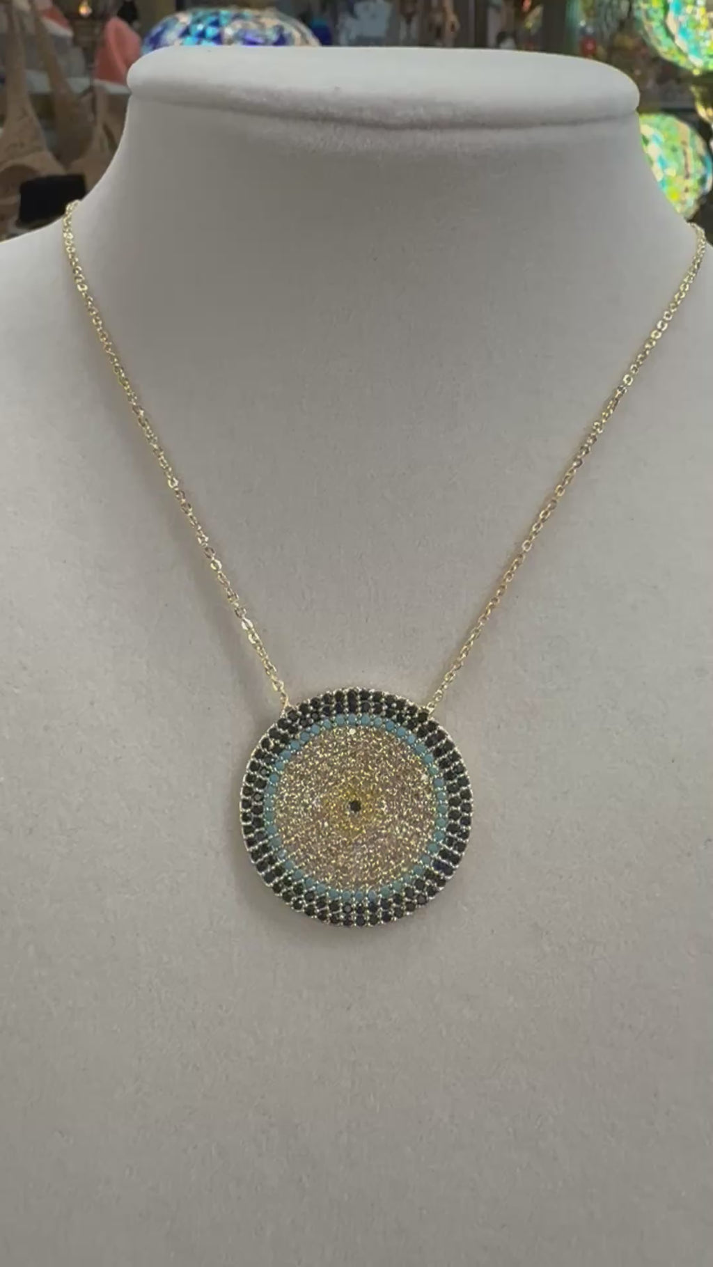 Handmade Zirconia Necklace