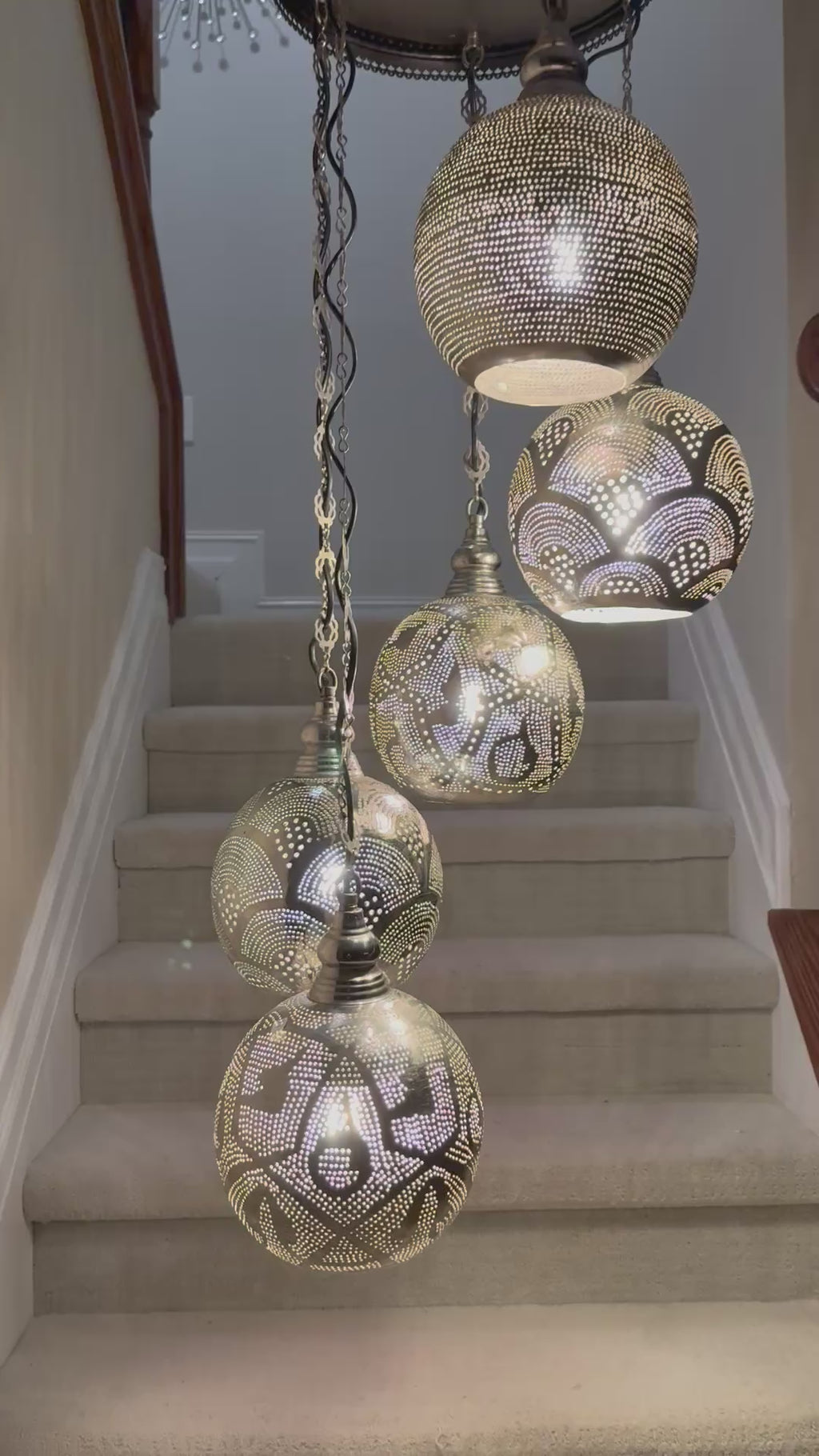 Handmade Brass Chandeliers