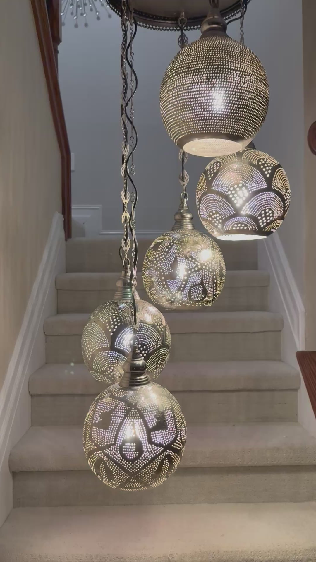Handmade Brass Chandeliers