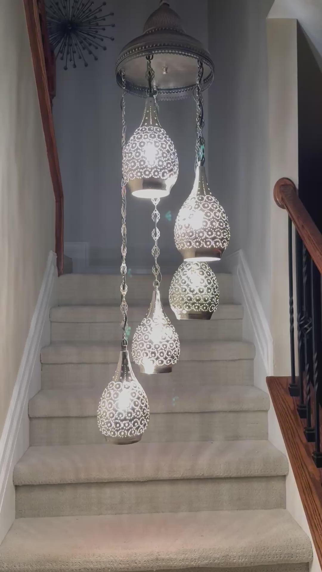 Handmade Brass Chandeliers